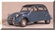 2cv Solido Bleue 1/18°