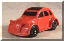 2cv CEJI 1/43 rouge