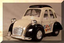 2cv Kintoy 1/38° Blanche