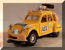 2cv MC Toys 1/38° version Transafrique