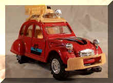 2cv MC Toys 1/38° version Transafrique